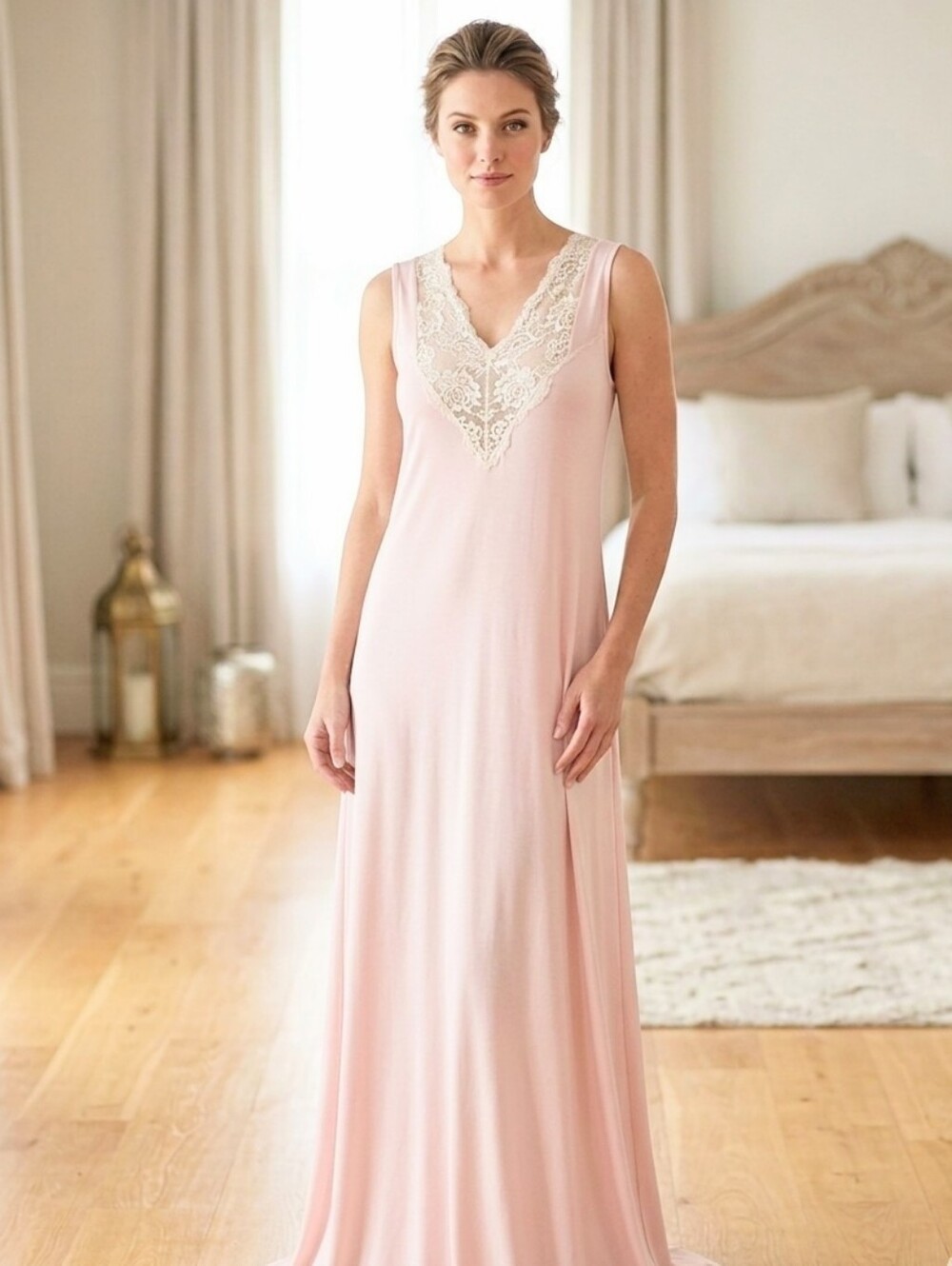 NWT Tina Eva-Renee Olivia Long Nightgown S